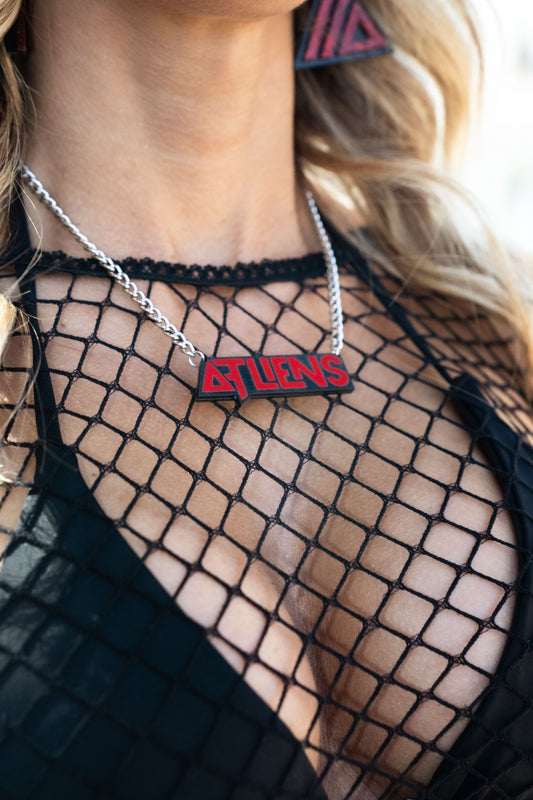 ATLiens Nameplate Necklace