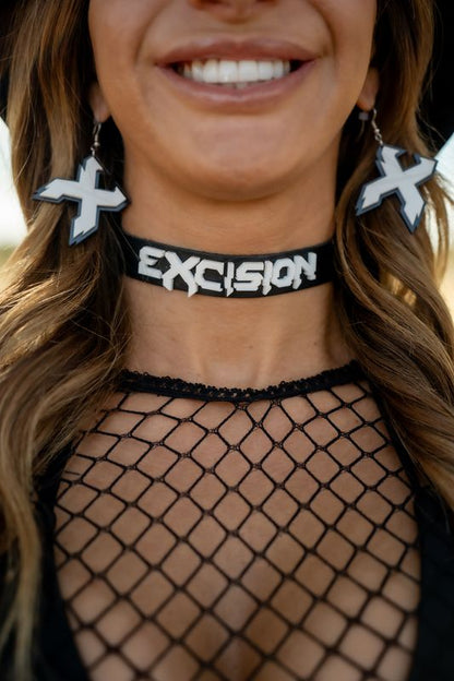 X Choker - B&W