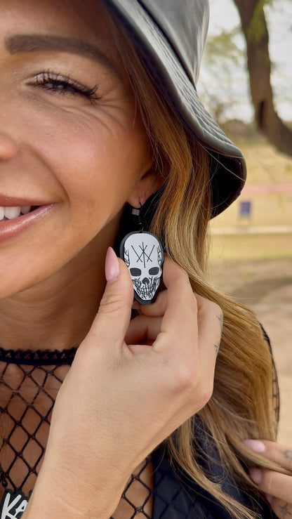 Kai Wachi Skull Earrings