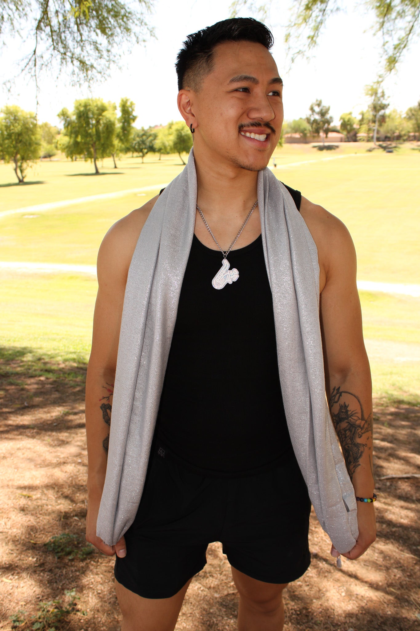 GRiZ SAXORiDDiM Logo Necklace