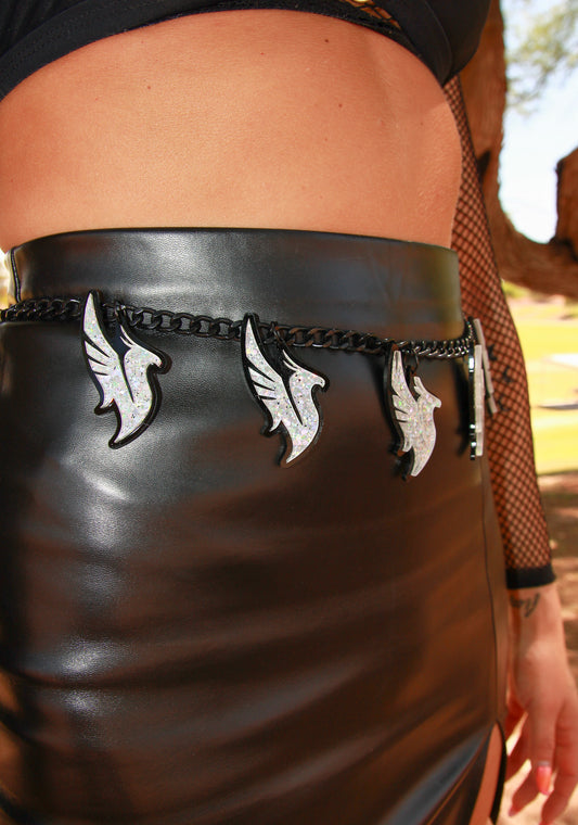 Illenium Belt - Iridescent Glitter