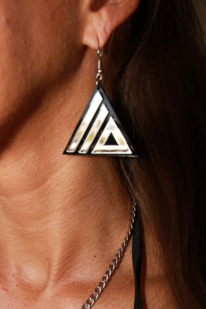 ATLiens Earrings - Chrome