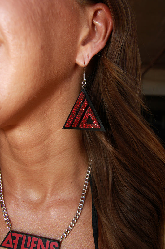 ATLiens Accessory Set - Red Sparkle