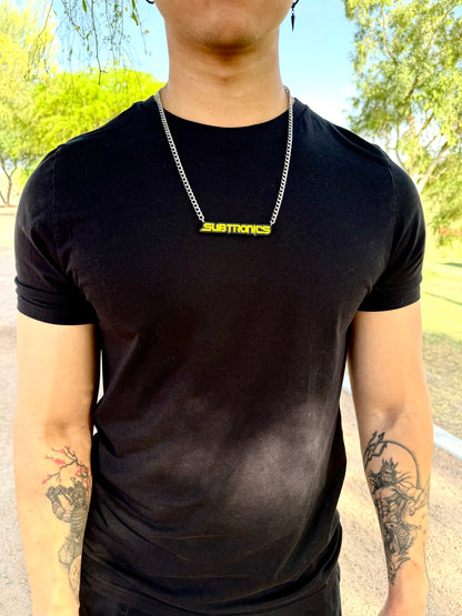 Subtronics Nameplate Necklace